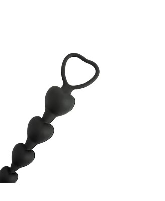 ANAL BEADS black heart
