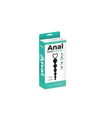 ANAL BEADS black heart