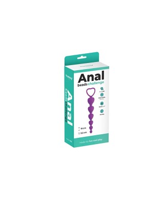 ANAL BEADS purple heart