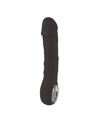 Black vibrator - 10 different modes of vibration and heating function