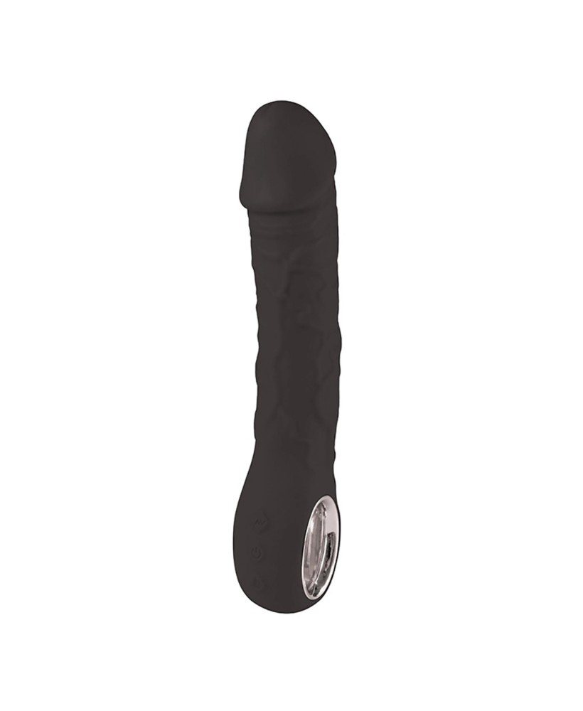 Black vibrator - 10 different modes of vibration and heating function