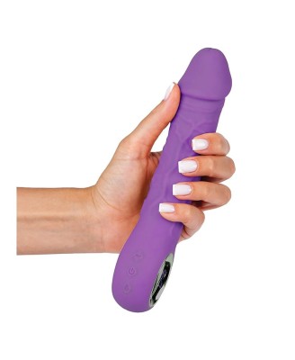 Purple vibrator - 10 different modes of vibration and heating function