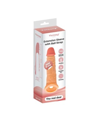 Extension sleeve with a ball strap - 21cm