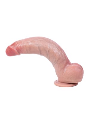 Flexible silicone dildo Hyper Realistic Dildo 25 cm