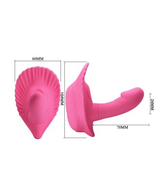 PRETTY LOVE - FANCY CLAMSHELL 12 function vibrations