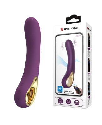 PRETTY LOVE - Ethan purple, 12 vibration functions Mobile APP Long-distance Control