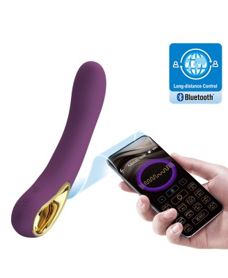 PRETTY LOVE - Ethan purple, 12 vibration functions Mobile APP Long-distance Control