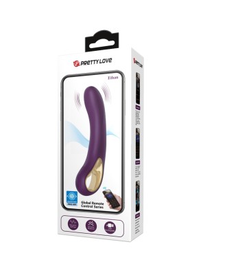 PRETTY LOVE - Ethan purple, 12 vibration functions Mobile APP Long-distance Control
