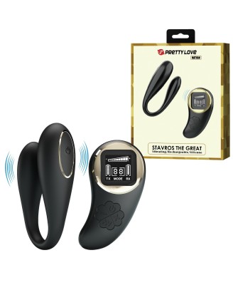 PRETTY LOVE - Nathan, Wireless remote control 9 speed levels 10 vibration functions, ABS Silicone , USB rechargeable