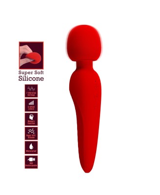 PRETTY LOVE - Meredith Red, 5 levels of speed control Memory function 7 vibration functions
