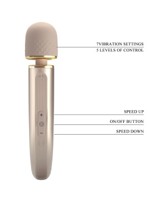 PRETTY LOVE - Interesting Massager Gold - Masażer Różdżka