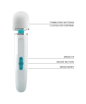 PRETTY LOVE - Bertas, 5 levels of speed control 7 vibration functions, ABS Silicone, USB rechargeable