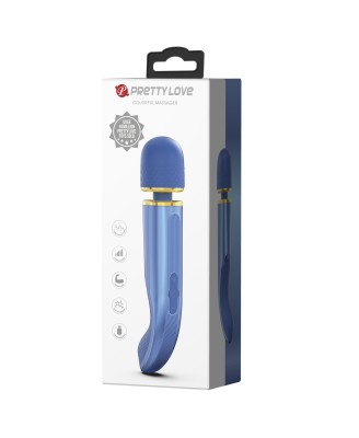 PRETTY LOVE - Colorful Massager Blue, 7 vibration functions 5 levels of speed control