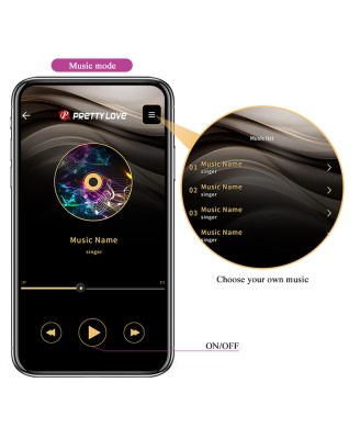 PRETTY LOVE - Jayleen, 12 vibration functions Mobile APP Long-distance Control