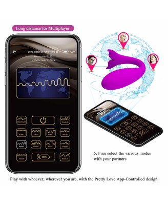PRETTY LOVE - Jayleen, 12 vibration functions Mobile APP Long-distance Control