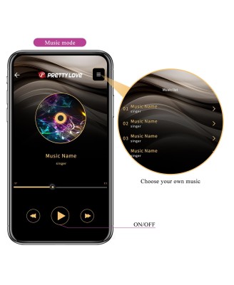 PRETTY LOVE - Jayleen, 12 vibration functions Mobile APP Long-distance Control