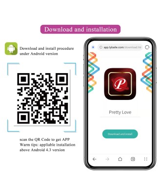 PRETTY LOVE - Catalina, 12 vibration functions Mobile APP Long-distance Control