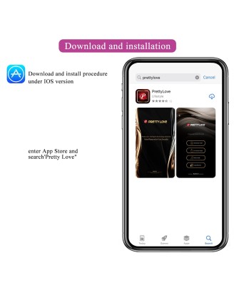 PRETTY LOVE - Catalina, 12 vibration functions Mobile APP Long-distance Control