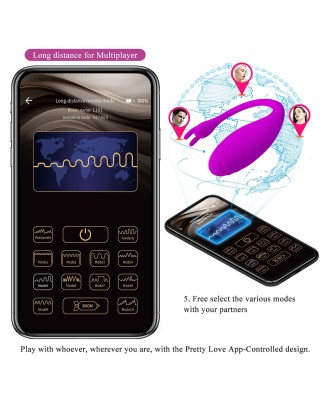 PRETTY LOVE - Catalina, 12 vibration functions Mobile APP Long-distance Control