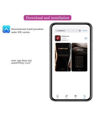 PRETTY LOVE - Catalina, 12 vibration functions Mobile APP Long-distance Control