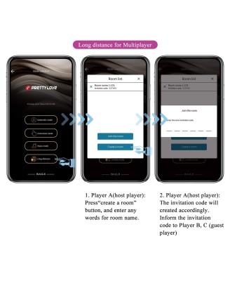 PRETTY LOVE - Catalina, 12 vibration functions Mobile APP Long-distance Control