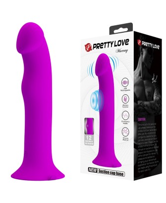 PRETTY LOVE - Murray PURPLE, 12 vibration functions 12 pulse wave settings Suction base
