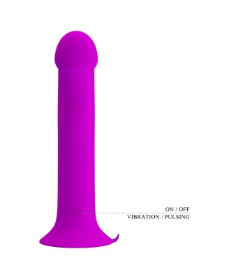 PRETTY LOVE - Murray PURPLE, 12 vibration functions 12 pulse wave settings Suction base