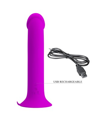 PRETTY LOVE - Murray PURPLE, 12 vibration functions 12 pulse wave settings Suction base