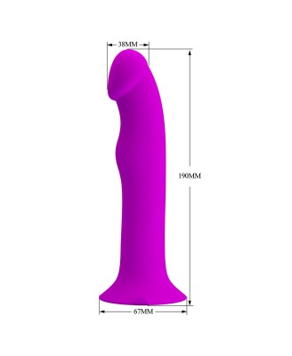 PRETTY LOVE - Murray PURPLE, 12 vibration functions 12 pulse wave settings Suction base