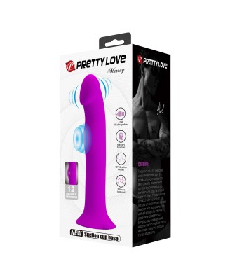 PRETTY LOVE - Murray PURPLE, 12 vibration functions 12 pulse wave settings Suction base