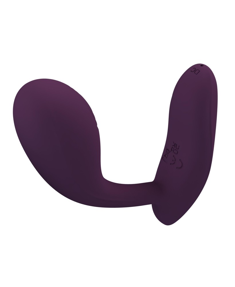 PRETTY LOVE - Baird, 12 funkcji wibracji, sterowanie aplikacją - Wibratory zdalnie sterowane - fioletowy