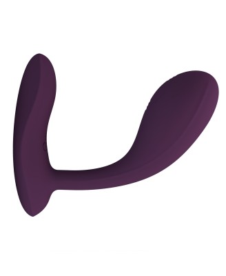 PRETTY LOVE - Baird, 12 funkcji wibracji, sterowanie aplikacją - Wibratory zdalnie sterowane - fioletowy