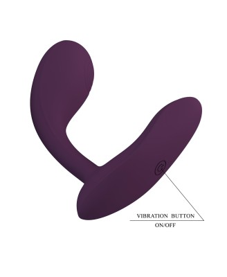 PRETTY LOVE - Baird, 12 funkcji wibracji, sterowanie aplikacją - Wibratory zdalnie sterowane - fioletowy