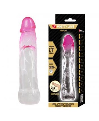 PRETTY LOVE - Neron 18 cm – Nakładka na penisa
