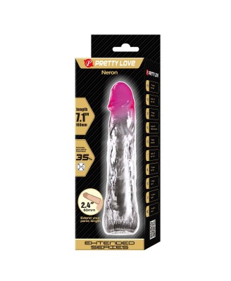 PRETTY LOVE - Neron 18 cm – Nakładka na penisa