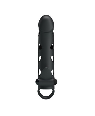 PRETTY LOVE - Vibrating Penis Sleeve with Ball Strap