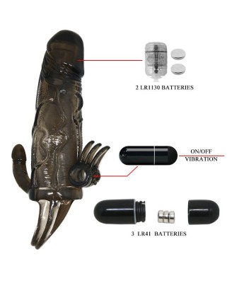 BAILE - BRAVE MAN SMOKE 6,69""MULTI-SPEED vibration