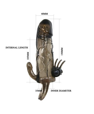 BAILE - BRAVE MAN SMOKE 6,69""MULTI-SPEED vibration