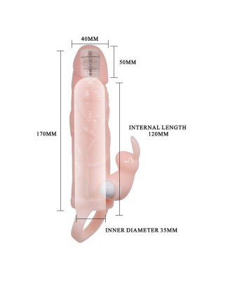 BAILE - BRAVE MAN SKIN 5,91"" MULTI-SPEED vibration