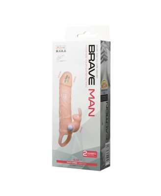 BAILE - BRAVE MAN SKIN 5,91"" MULTI-SPEED vibration