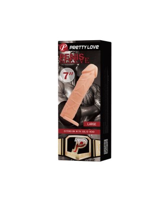 PRETTY LOVE - PENIS SLEEVE 7"" LARGE