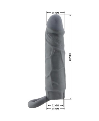 PRETTY LOVE - Realistic Penis Sleeve, TPR
