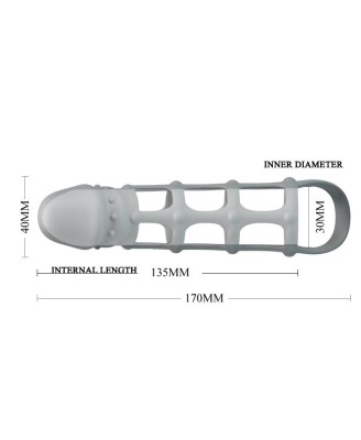 PRETTY LOVE - Penis Sleeve with Ball Strap
