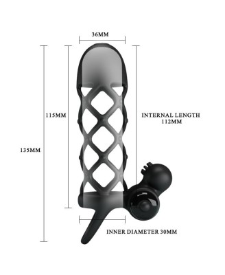 PRETTY LOVE -PENIS SLEEVE I, 10 vibration functions