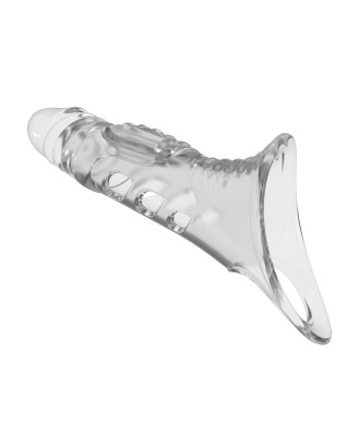 Pretty Love Penis Sleeve 8.7" Extender – Clear