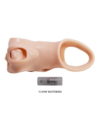 Pretty Love 8.7" Vibrating Penis Sleeve