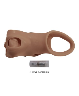 Pretty Love 8.7" Vibrating Penis Sleeve Extender