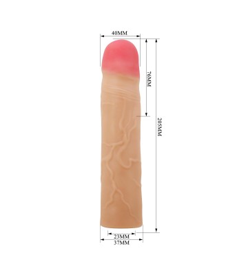 PRETTY LOVE - Kylian Flesh, Extend your penis lenghth 3'' (76mm)