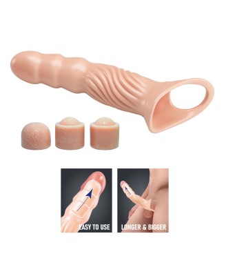 Pretty Love 3.0" Adjustable Penis Sleeve Extender
