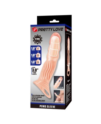 Pretty Love 3.0" Adjustable Penis Sleeve Extender